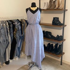 Universal Thread Asymmetrical Tie Waist Dress | L